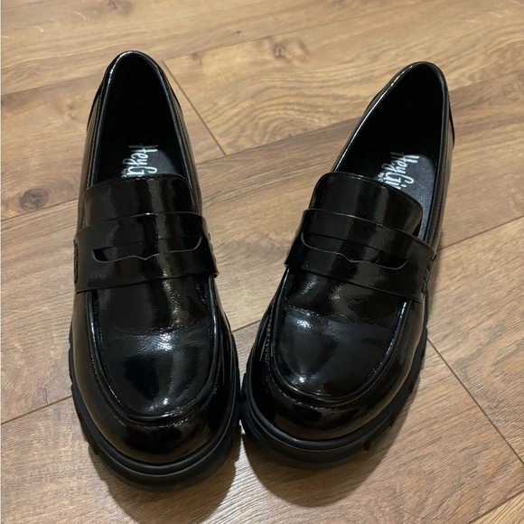 Hey Girl by Corkys black loafers - Picture 2 of 5